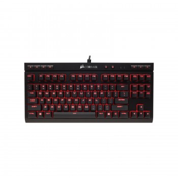 Клавіатура Corsair K63 Cherry MX Red UA USB Black (CH-9115020-RU)