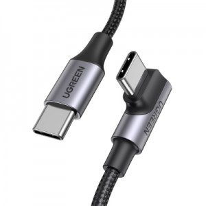 Дата кабель USB 2.0Type-C to Type-C 2.0m 100W US334 Black Ugreen (70645)