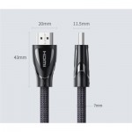 Огляд Кабель мультимедійний HDMI to HDMI 3.0m V2.1 HD140 Ugreen (80404): характеристики, відгуки, ціни.