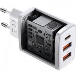 Огляд Зарядний пристрій Baseus Compact Quick Charger 2U+C (CCXJ-E02): характеристики, відгуки, ціни.