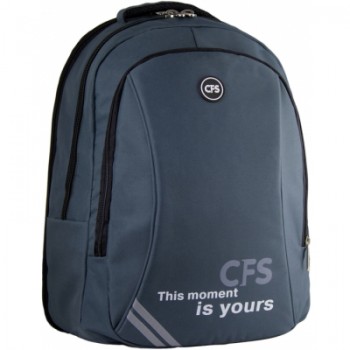 Рюкзак шкільний Cool For School 44x32x20 см 28 л Сірий (CF86588-10)