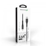 Огляд Дата кабель USB 2.0 AM to Lightning 1.2m FL-12B Grand-X (FL-12B): характеристики, відгуки, ціни.