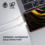 Огляд Дата кабель USB 2.0 AM to Type-C 1.0m AR16 3A white Armorstandart (ARM59533): характеристики, відгуки, ціни.