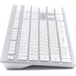 Огляд Клавіатура A4Tech FBX50C USB/Bluetooth White (FBX50C White): характеристики, відгуки, ціни.