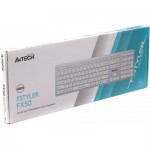 Огляд Клавіатура A4Tech FX50 USB White: характеристики, відгуки, ціни.