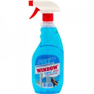 Огляд Засіб для миття скла Window Plus З нашатирним спиртом 500 мл (4820167000424): характеристики, відгуки, ціни.