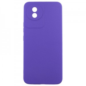 Чохол до мобільного телефона Dengos Carbon Vivo Y02 (purple) (DG-TPU-CRBN-182)