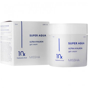 Крем для обличчя Missha Super Aqua Ultra Hyalron Gel Cream 70 мл (8809747928705)