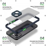 Огляд Чохол до мобільного телефона Armorstandart Frosted Matte Xiaomi Redmi 12 4G Blue (ARM68551): характеристики, відгуки, ціни.