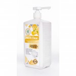 Огляд Засіб для ручного миття посуду Nata Group Nata-Clean З ароматом лимону 1000 мл (4823112600953): характеристики, відгуки, ціни.
