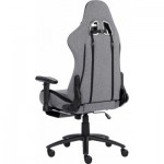 Огляд Крісло ігрове GT Racer X-2534-F Gray/Black Suede (X-2534-F Fabric Gray/Black Suede): характеристики, відгуки, ціни.