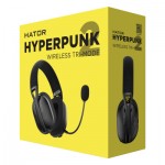 Огляд Навушники Hator Hyperpunk 2 Wireless Tri-mode Black (HTA-855): характеристики, відгуки, ціни.