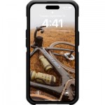 Огляд Чохол до мобільного телефона UAG Apple iPhone 15 Metropolis LT Magsafe, Kevlar Black (114315113940): характеристики, відгуки, ціни.