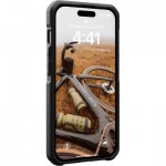 Огляд Чохол до мобільного телефона UAG Apple iPhone 15 Metropolis LT Magsafe, Kevlar Black (114315113940): характеристики, відгуки, ціни.