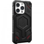 Огляд Чохол до мобільного телефона UAG Apple iPhone 15 Pro Max Monarch Pro Magsafe, Kevlar Black (114222113940): характеристики, відгуки, ціни.