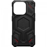 Огляд Чохол до мобільного телефона UAG Apple iPhone 15 Pro Max Monarch Pro Magsafe, Kevlar Black (114222113940): характеристики, відгуки, ціни.