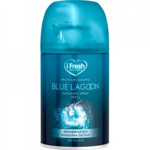 Освіжувач повітря iFresh Premium Aroma Blue Lagoon Змінний балон 250 мл (4820268100122)
