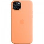 Огляд Чохол до мобільного телефона Apple iPhone 15 Plus Silicone Case with MagSafe Orange Sorbet (MT173ZM/A): характеристики, відгуки, ціни.