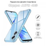 Огляд Чохол до мобільного телефона BeCover Anti-Shock Oppo A78 4G Clear (710034): характеристики, відгуки, ціни.