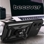Огляд Чохол до мобільного телефона BeCover Military Tecno Camon 20 Pro (CK7n) Black (710003): характеристики, відгуки, ціни.