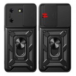 Огляд Чохол до мобільного телефона BeCover Military Tecno POVA 5 (LH7n) Black (710004): характеристики, відгуки, ціни.