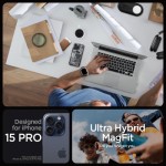 Огляд Чохол до мобільного телефона Spigen Apple iPhone 15 Pro Ultra Hybrid MagFit Zero One (ACS06721): характеристики, відгуки, ціни.