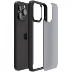 Огляд Чохол до мобільного телефона Spigen Apple iPhone 15 Pro Ultra Hybrid Frost Black (ACS06709): характеристики, відгуки, ціни.