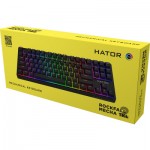 Огляд Клавіатура Hator Rockfall 2 Mecha TKL Orange USB Black (HTK-520): характеристики, відгуки, ціни.