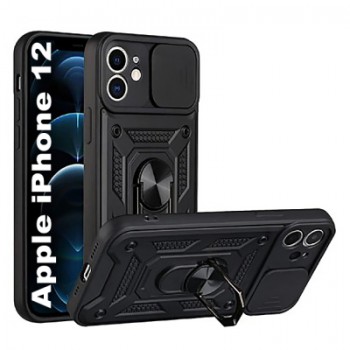 Чохол до мобільного телефона BeCover Military Apple iPhone 12 Black (709951)