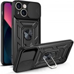 Огляд Чохол до мобільного телефона BeCover Military Apple iPhone 13 mini Black (709950): характеристики, відгуки, ціни.