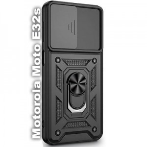 Чохол до мобільного телефона BeCover Military Motorola Moto E32s Black (709967)