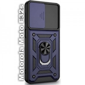 Чохол до мобільного телефона BeCover Military Motorola Moto E32s Blue (709968)