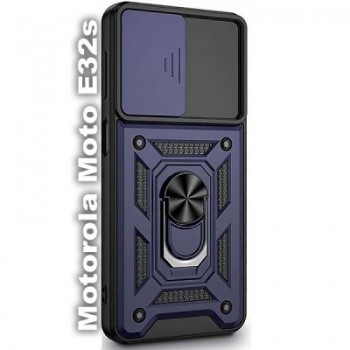 Чохол до мобільного телефона BeCover Military Motorola Moto E32s Blue (709968)