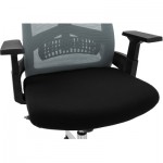 Огляд Офісне крісло Richman Токен Хром M-1 (Tilt) Сітка чорна + сітка сіра (ADD0003213): характеристики, відгуки, ціни.