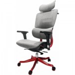 Огляд Офісне крісло GT Racer X-626 Gray/Red: характеристики, відгуки, ціни.