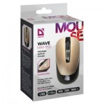 Огляд Мишка Defender Wave MM-995 Silent Wireless Bronze (52992): характеристики, відгуки, ціни.