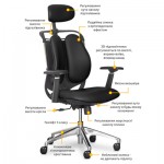 Огляд Офісне крісло Mealux Testa Duo Black (Y-552 KB Duo): характеристики, відгуки, ціни.