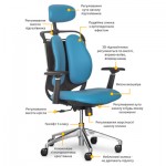 Огляд Офісне крісло Mealux Testa Duo Blue (Y-552 KBL Duo): характеристики, відгуки, ціни.