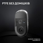 Огляд Мишка Logitech G Pro X Superlight 2 Lightspeed Wireless White (910-006638): характеристики, відгуки, ціни.