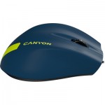 Огляд Мишка Canyon M-11 USB Blue/Yellow (CNE-CMS11BY): характеристики, відгуки, ціни.