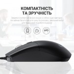 Огляд Мишка OfficePro M115 USB Black (M115): характеристики, відгуки, ціни.