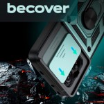 Огляд Чохол до мобільного телефона BeCover Military Xiaomi 13T/13T Pro Dark Green (710559): характеристики, відгуки, ціни.