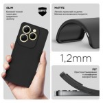 Огляд Чохол до мобільного телефона Armorstandart Matte Slim Fit Infinix HOT 40 Camera cover Black (ARM73938): характеристики, відгуки, ціни.