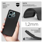 Огляд Чохол до мобільного телефона Armorstandart Matte Slim Fit Infinix HOT 40i Camera cover Black (ARM73940): характеристики, відгуки, ціни.