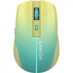 Огляд Мишка Canyon MW-44 LED Rechargeable Wireless/Bluetooth Yellow Blue (CNS-CMSW44UA): характеристики, відгуки, ціни.