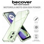 Огляд Чохол до мобільного телефона BeCover Anti-Shock Motorola Moto G54 / G54 Power Clear (710610): характеристики, відгуки, ціни.