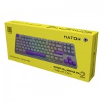 Огляд Клавіатура Hator Rockfall 2 Autograph Edition Mecha TKL Aurum Choco USB Titanium (HTK-526): характеристики, відгуки, ціни.