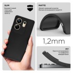 Огляд Чохол до мобільного телефона Armorstandart Matte Slim Fit Infinix Zero 30 4G Camera cover Black (ARM73936): характеристики, відгуки, ціни.