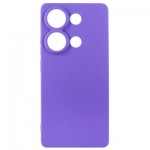 Огляд Чохол до мобільного телефона Dengos Kit for Xiaomi Redmi Note 13 Pro 4G case + glass (Purple) (DG-KM-64): характеристики, відгуки, ціни.