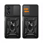 Огляд Чохол до мобільного телефона BeCover Military Oppo A58 4G Black (710713): характеристики, відгуки, ціни.
